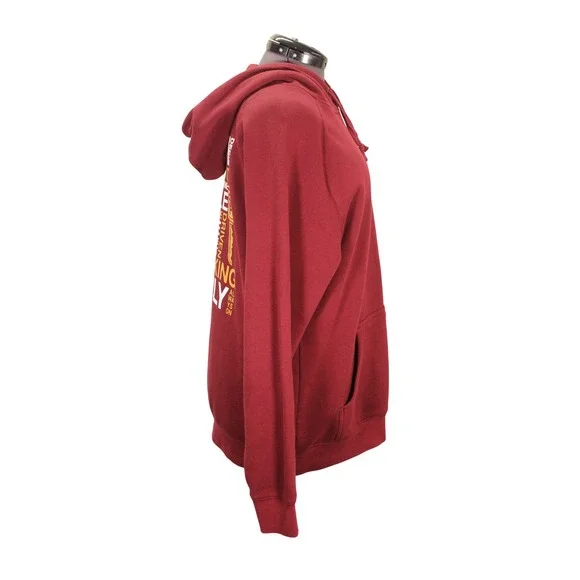 Street Parking Community Print Hoodie Unisex Size Large Fleece Gym Pullover - Picture 5 of 8